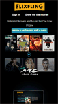 Mobile Screenshot of flixfling.com